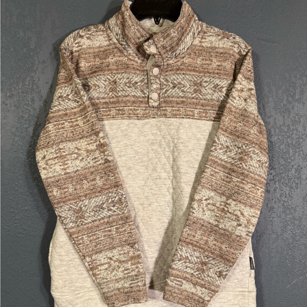 Cozy Kids Patterned Pullover